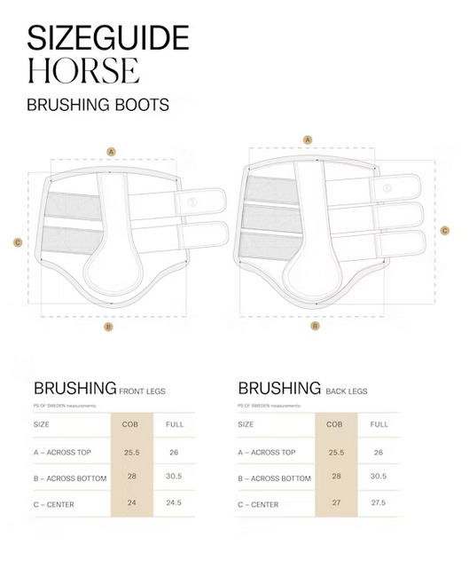 PS OF SWEDEN BRUSHING BOOTS 24  Size Chart